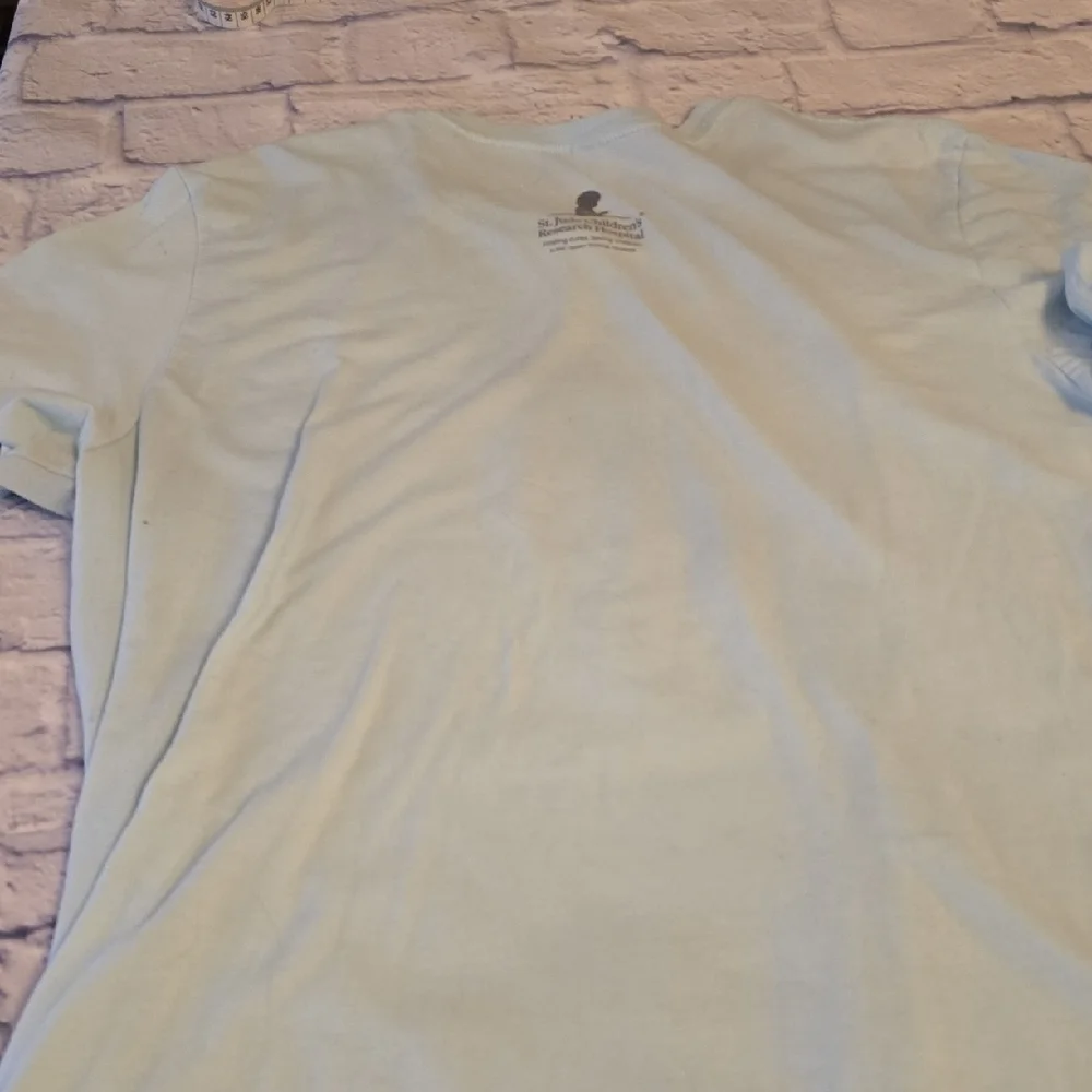 Bella Canvas Soft Blue T-Shirt - Picture 6 of 6